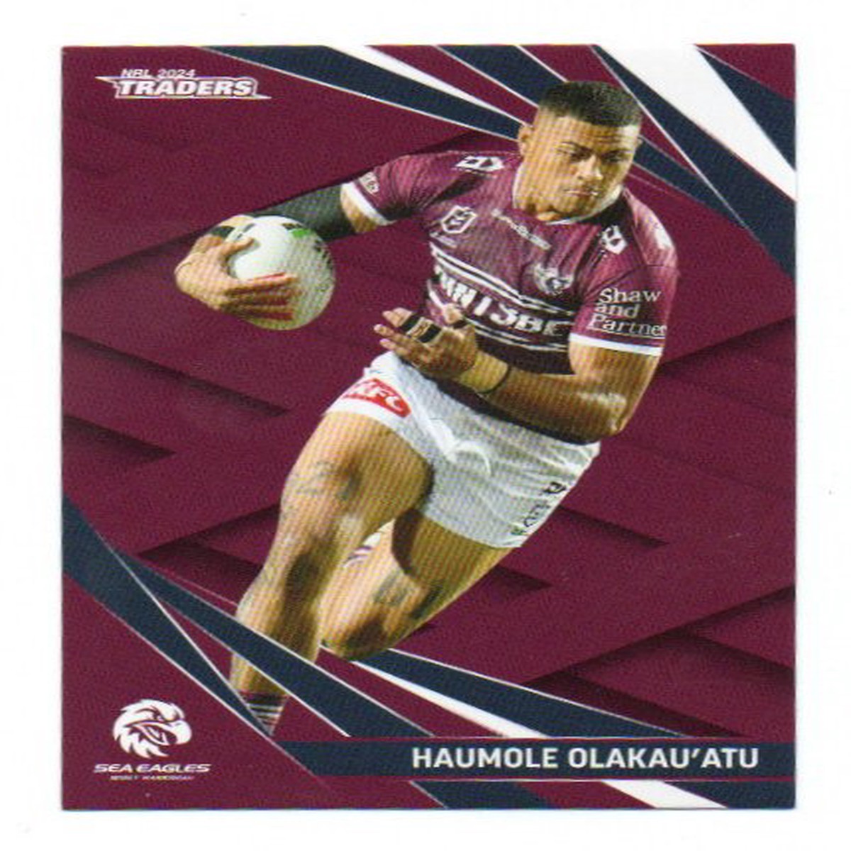 2024 NRL Traders Base (060) Haumole Olakauatu Sea Eagles