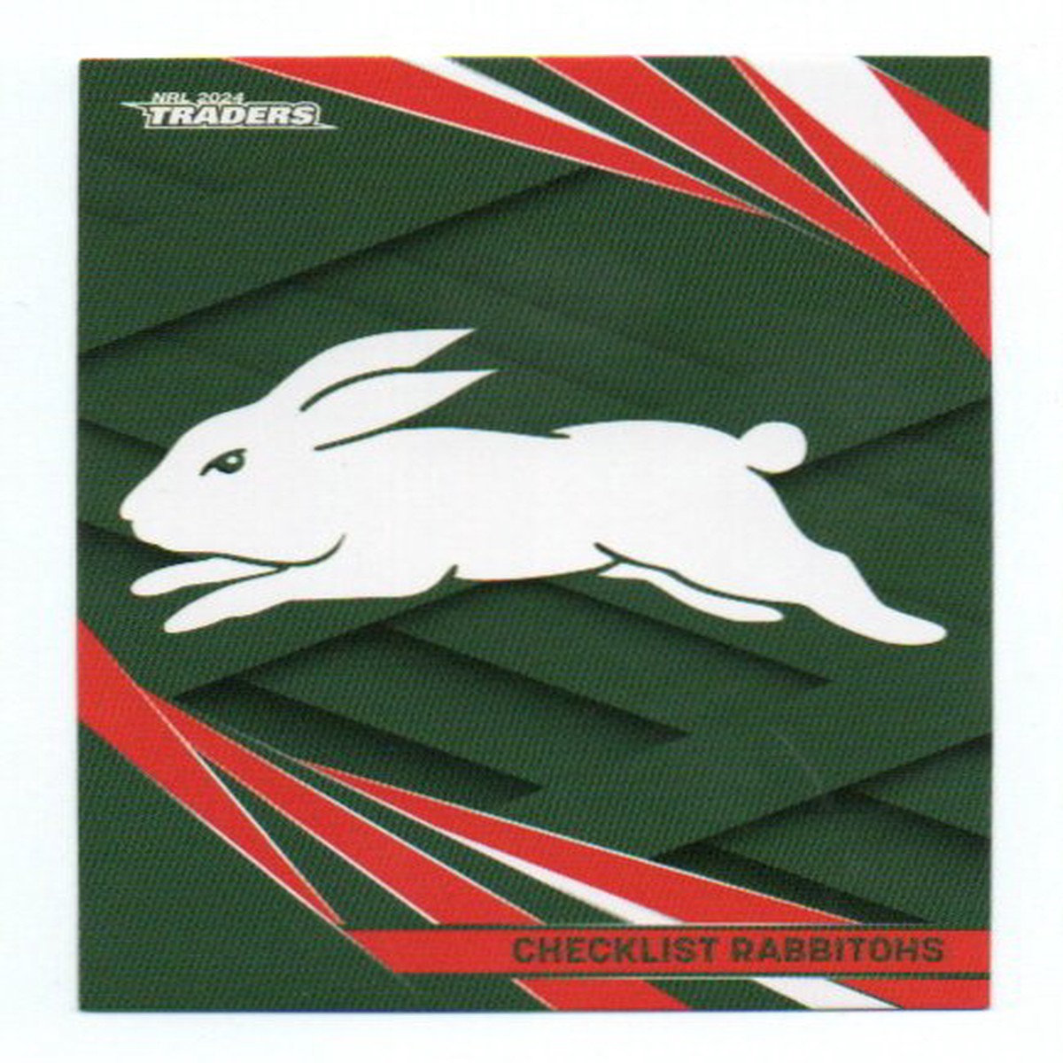 2024 NRL Traders Base (109) Rabbitohs Checklist