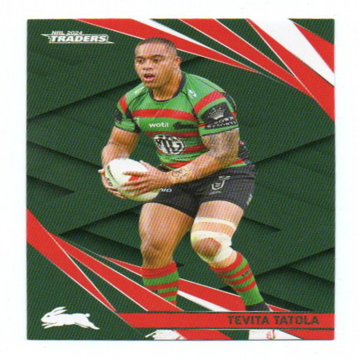 2024 NRL Traders Base (116) Tevita Tatola Rabbitohs