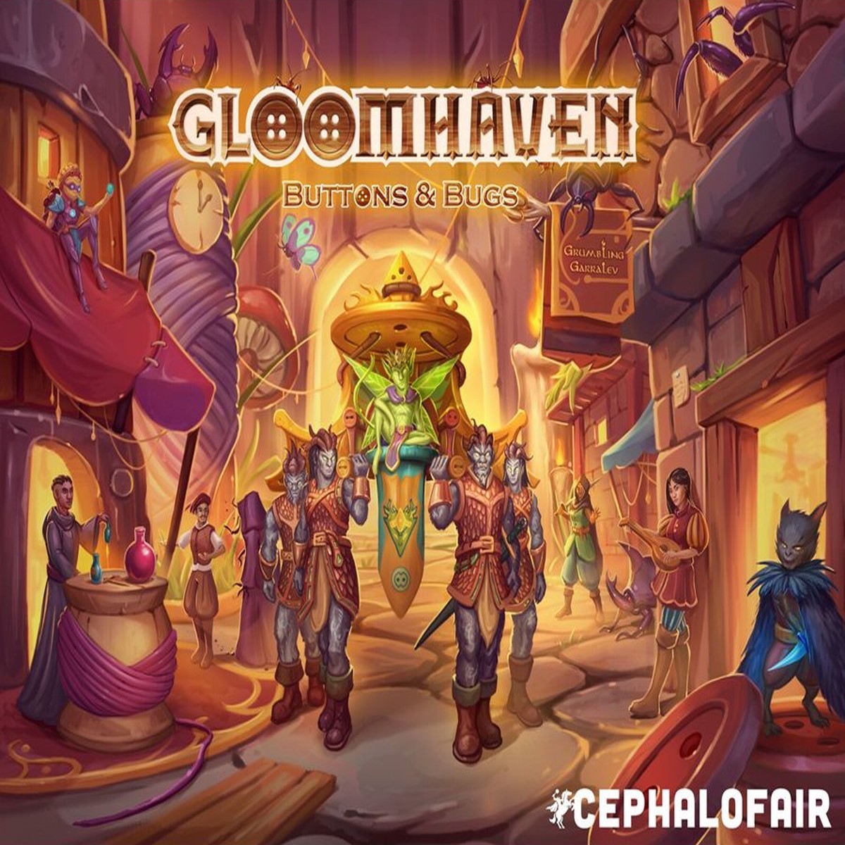 Gloomhaven Buttons & Bugs