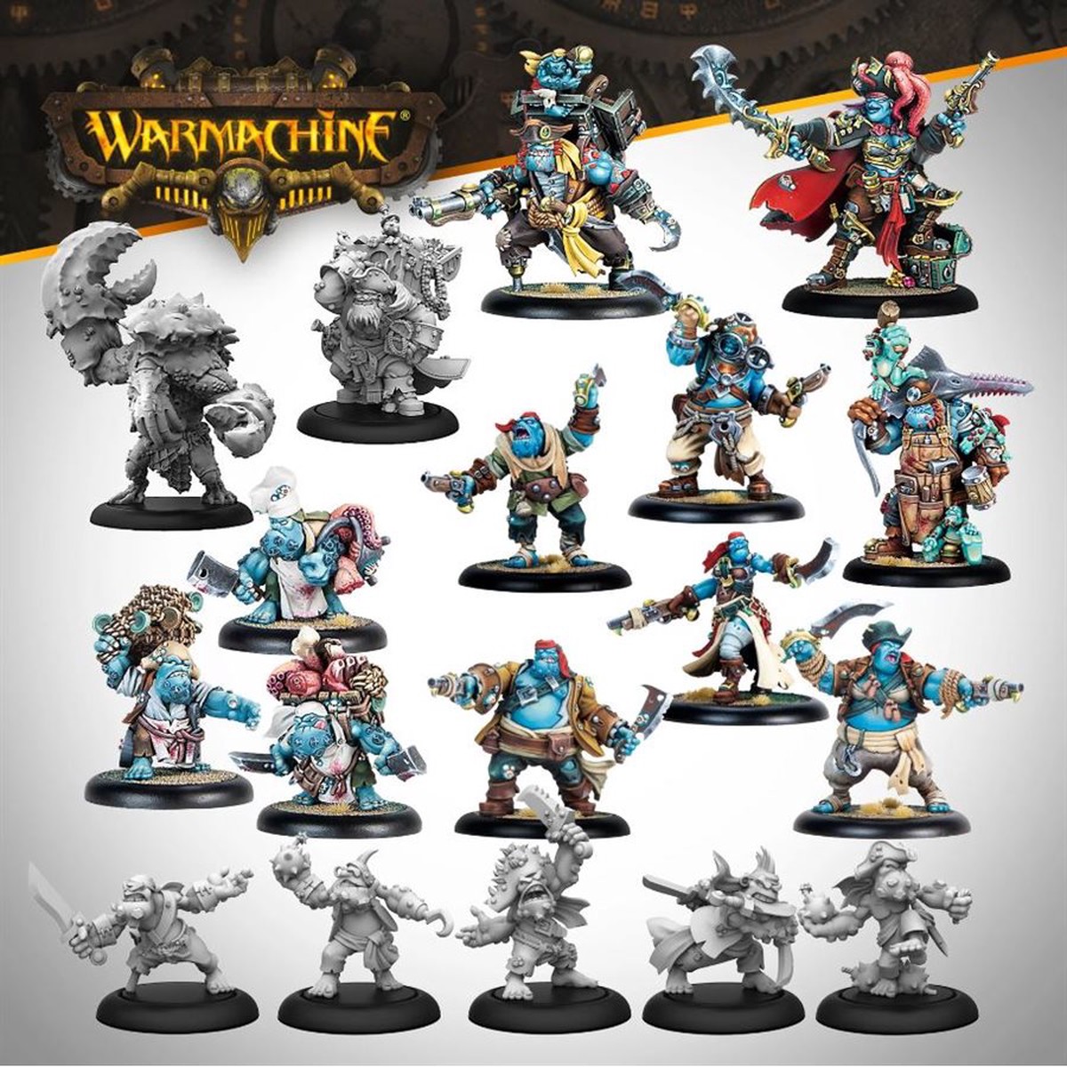 Warmachine: Southern Kriels  Brineblood Marauders Core Expansion
