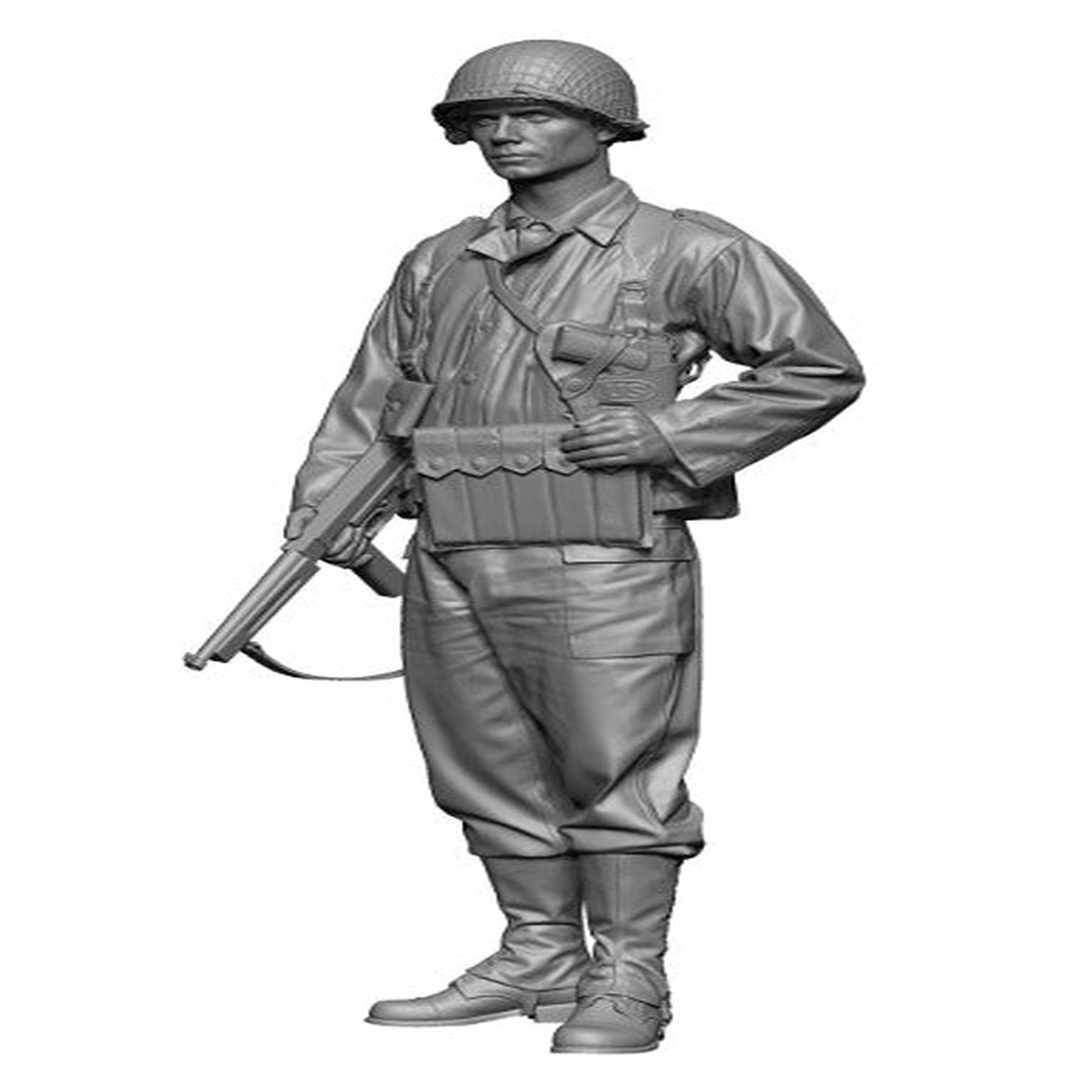 H3 Models 16113 1/16 WW2 U.S. GI Sergeant