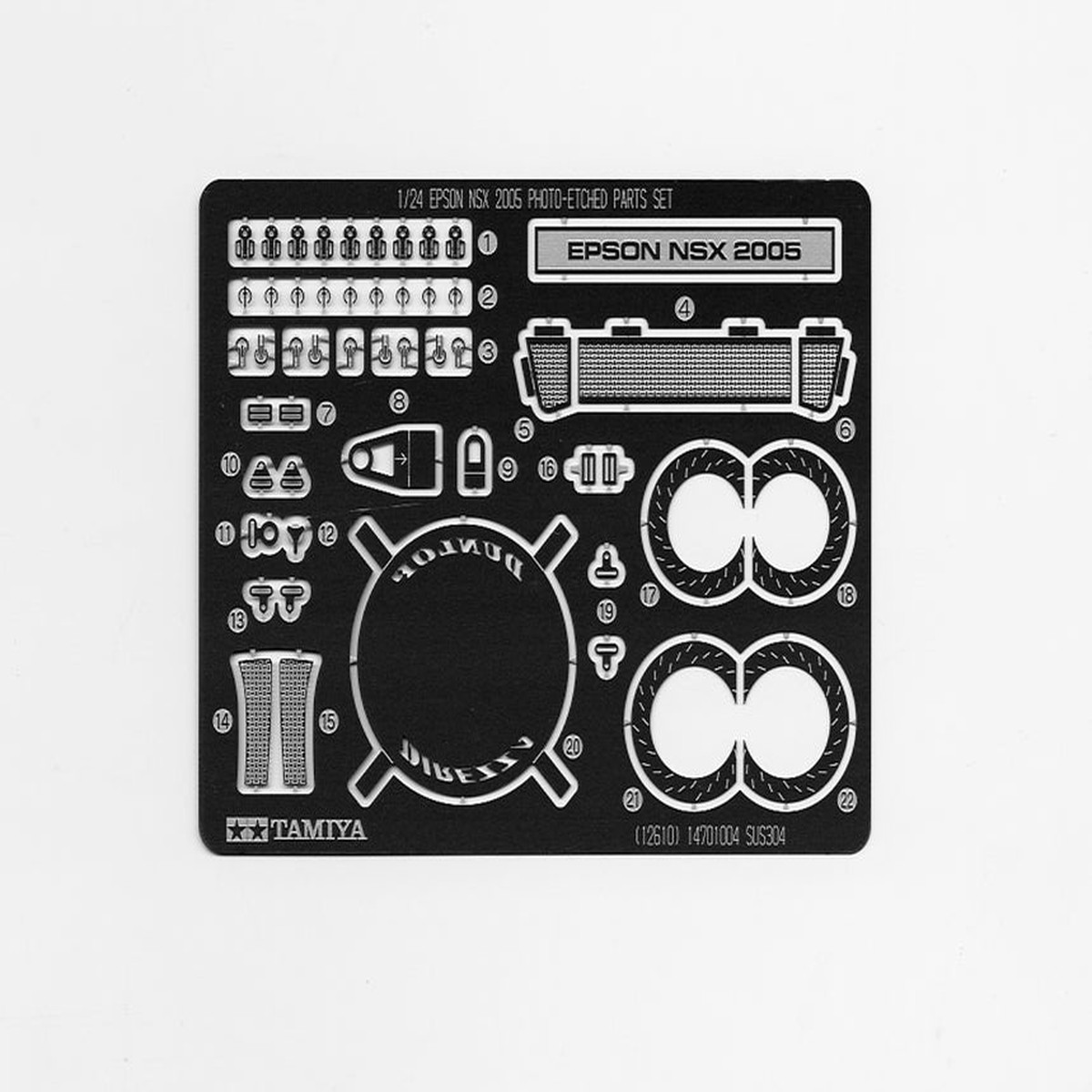 Tamiya 12610 1/24 Epson NSX 2005 Photo Etch Parts