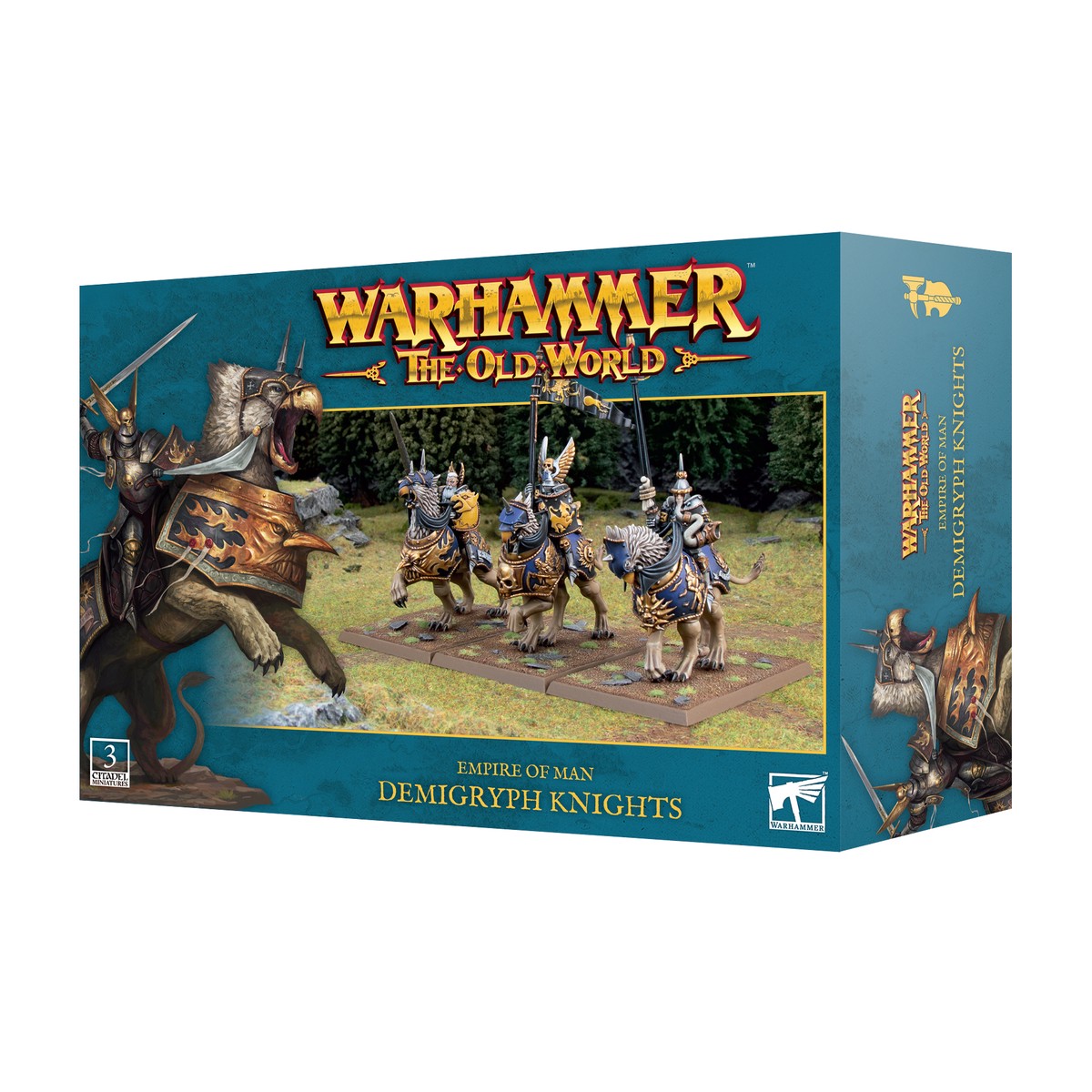 The Old World: Empire of Man  Empire Demigryph Knights