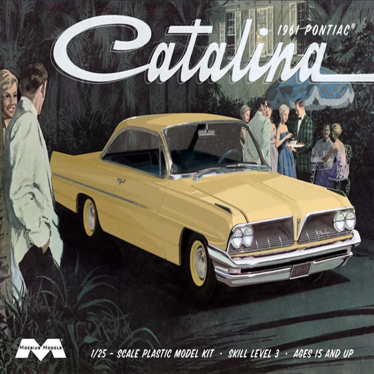 Moebius 2850 1/25 1961 Pontiac Catalina
