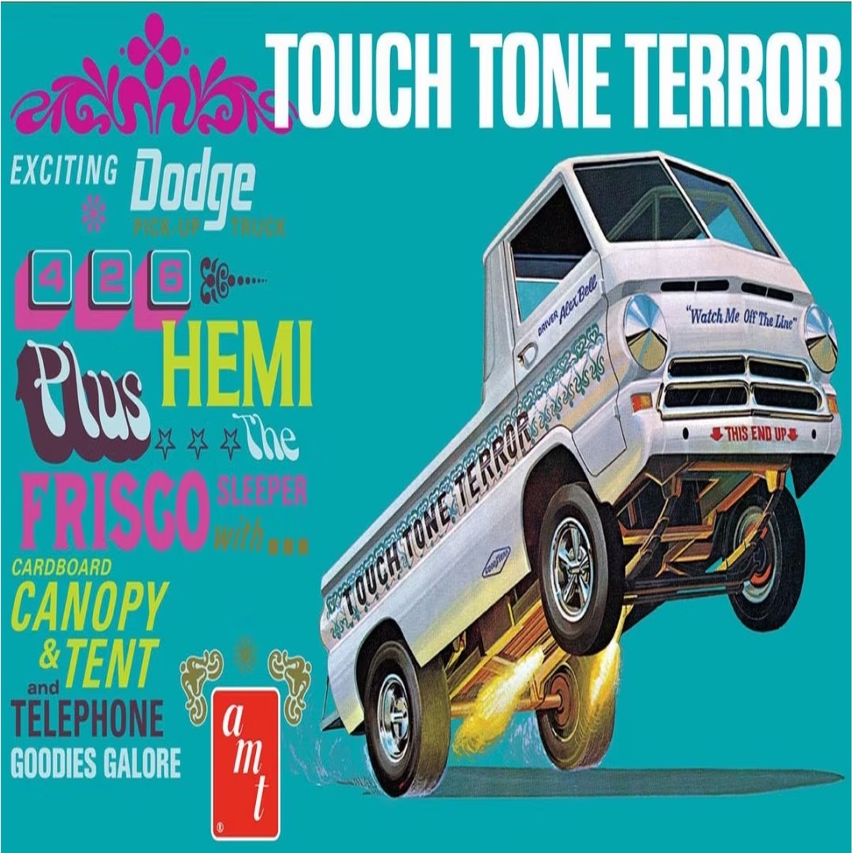 AMT 1389 1/25 1966 Dodge 426 Hemi A100 Touch Tone Terror