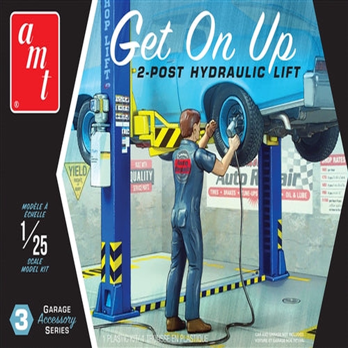 AMT PP017M 1/25 GARAGE ACCESSORY SET #3 "GET ON UP"