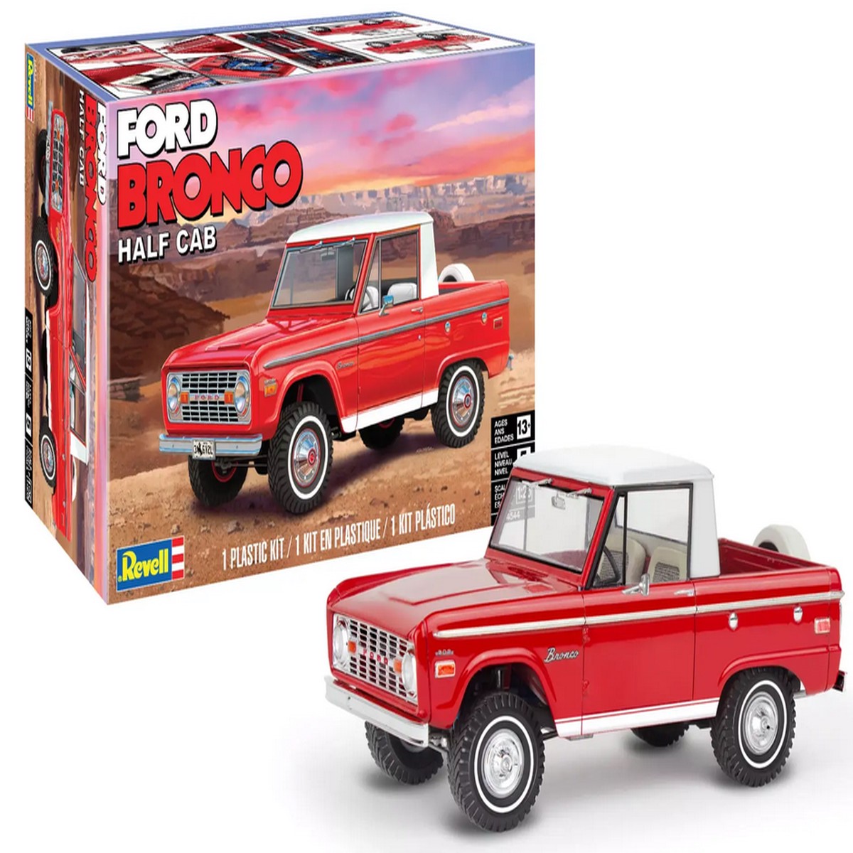 Revell 14541 1/25 Ford Bronco Half Cab