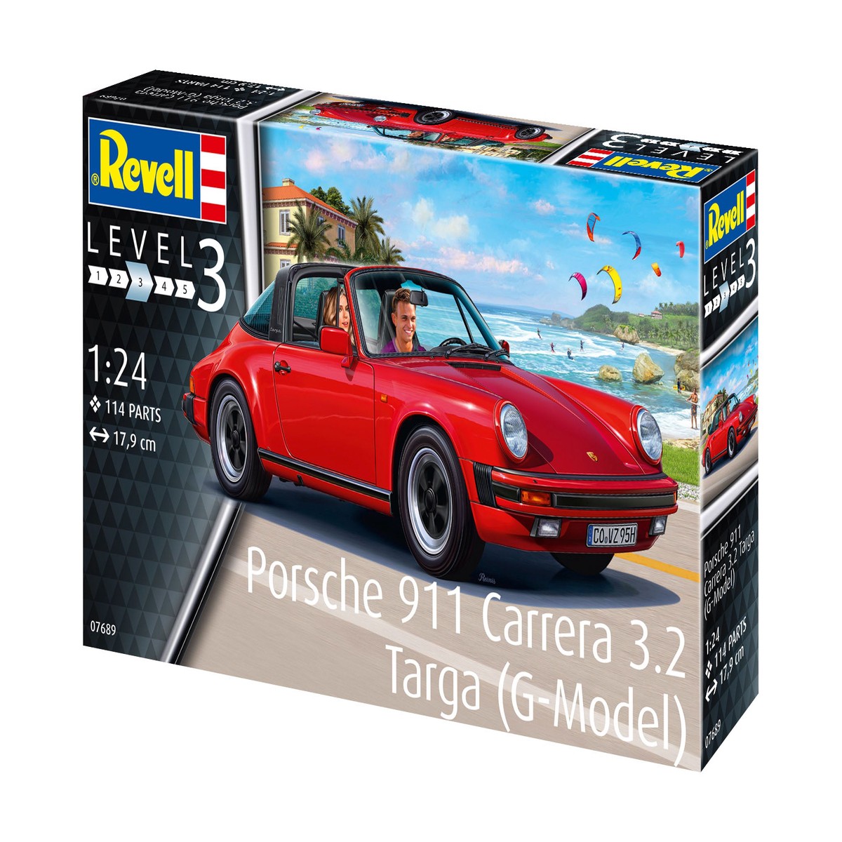 Revell 7689 1/24 Porsche 911 G Model Targa
