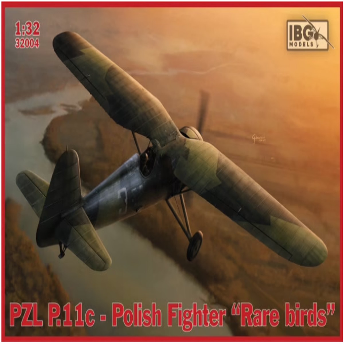 IBG 32004 1/32 PZL P.11c Polish Fighter “Rare Birds”
