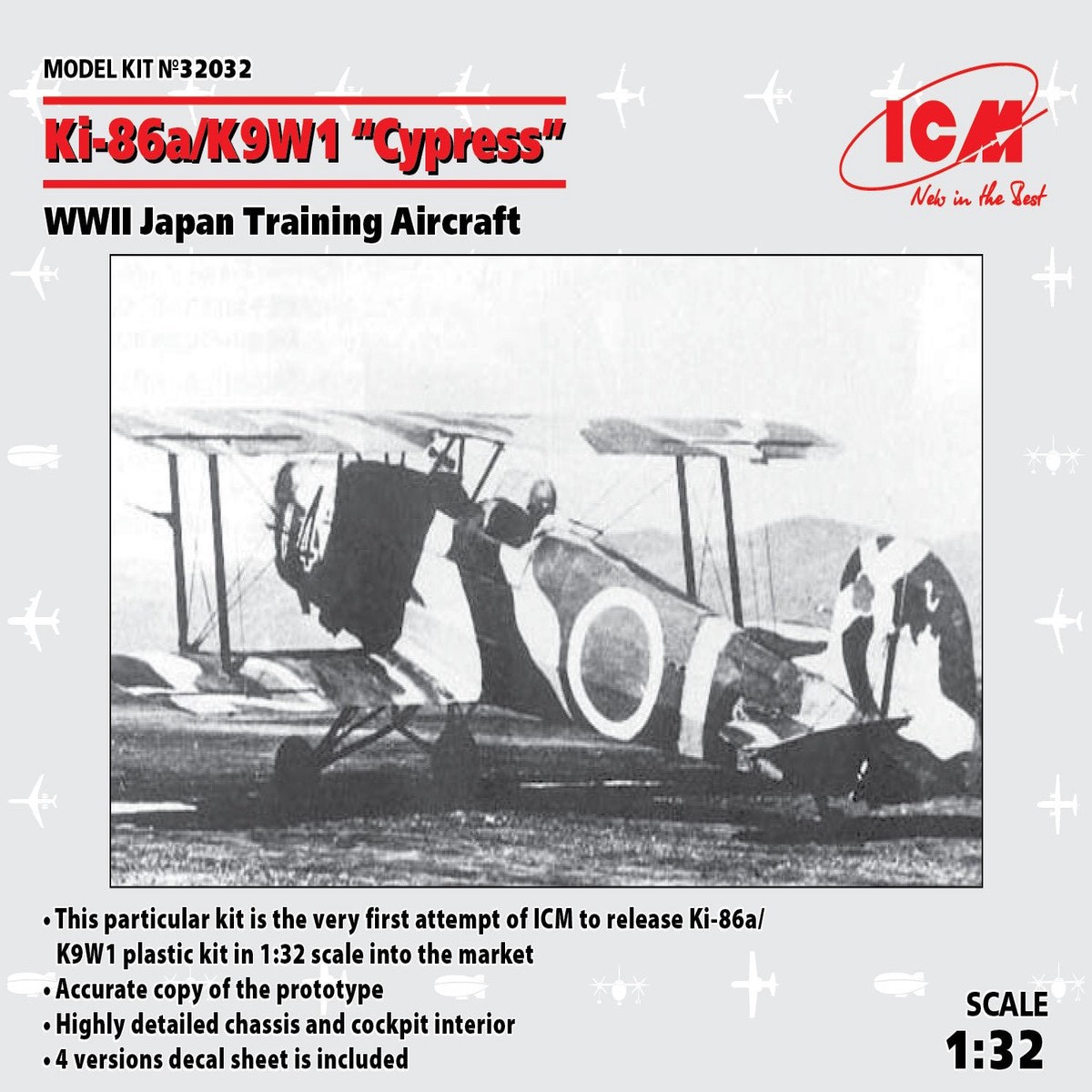 ICM 32032 1/32 Ki-86A/K9W1 “Cypress”