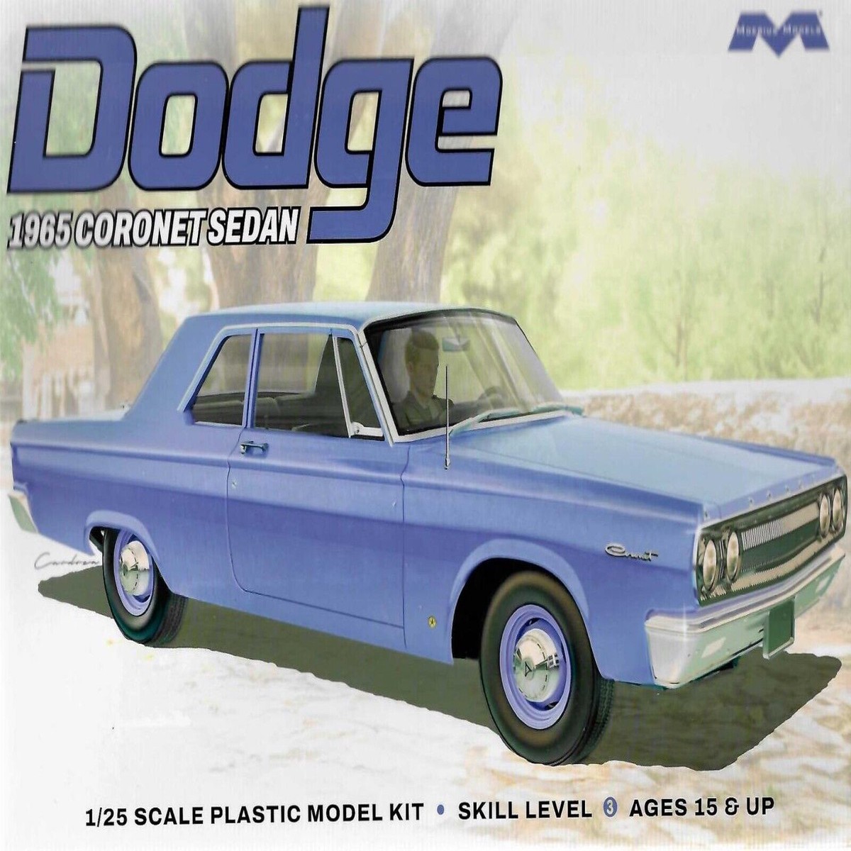 Moebius 2461 1/25 1965 Dodge Coronet Sedan