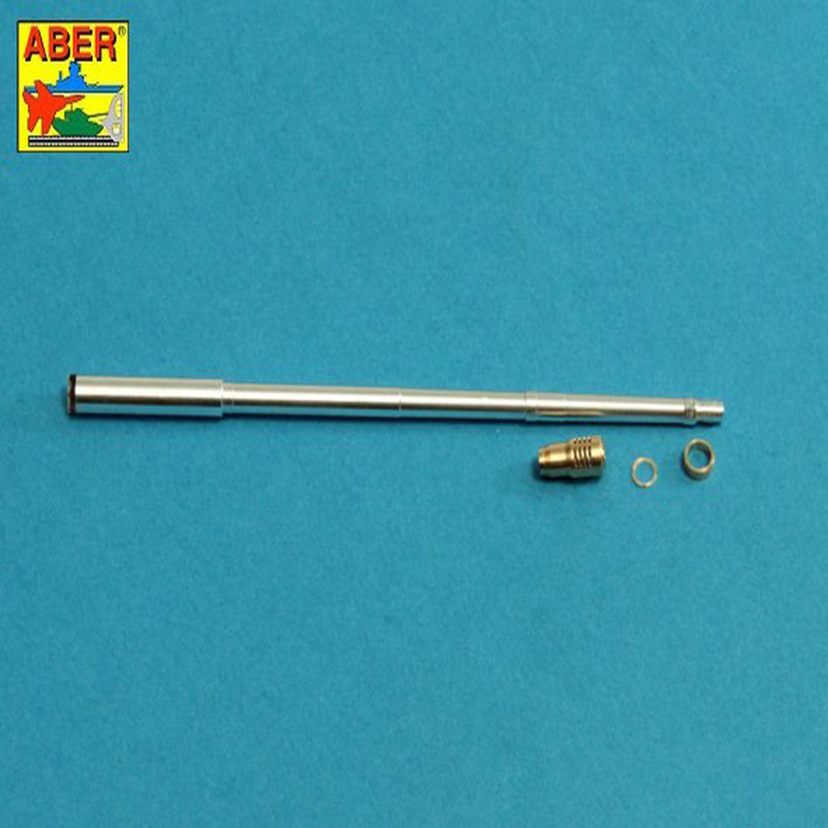 ABER 35L252 7,5cm/5,5cm Pak 41 L/57 gun barrel with muzzle brake for German Tank Pz.Kpfw. VI Ausf. C (VK36.01)