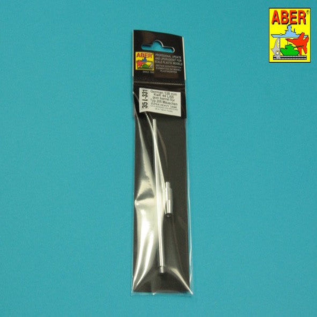 ABER 35L331 Barrel 128mm KwK 44 L/55 for Typ 204 Mauschen