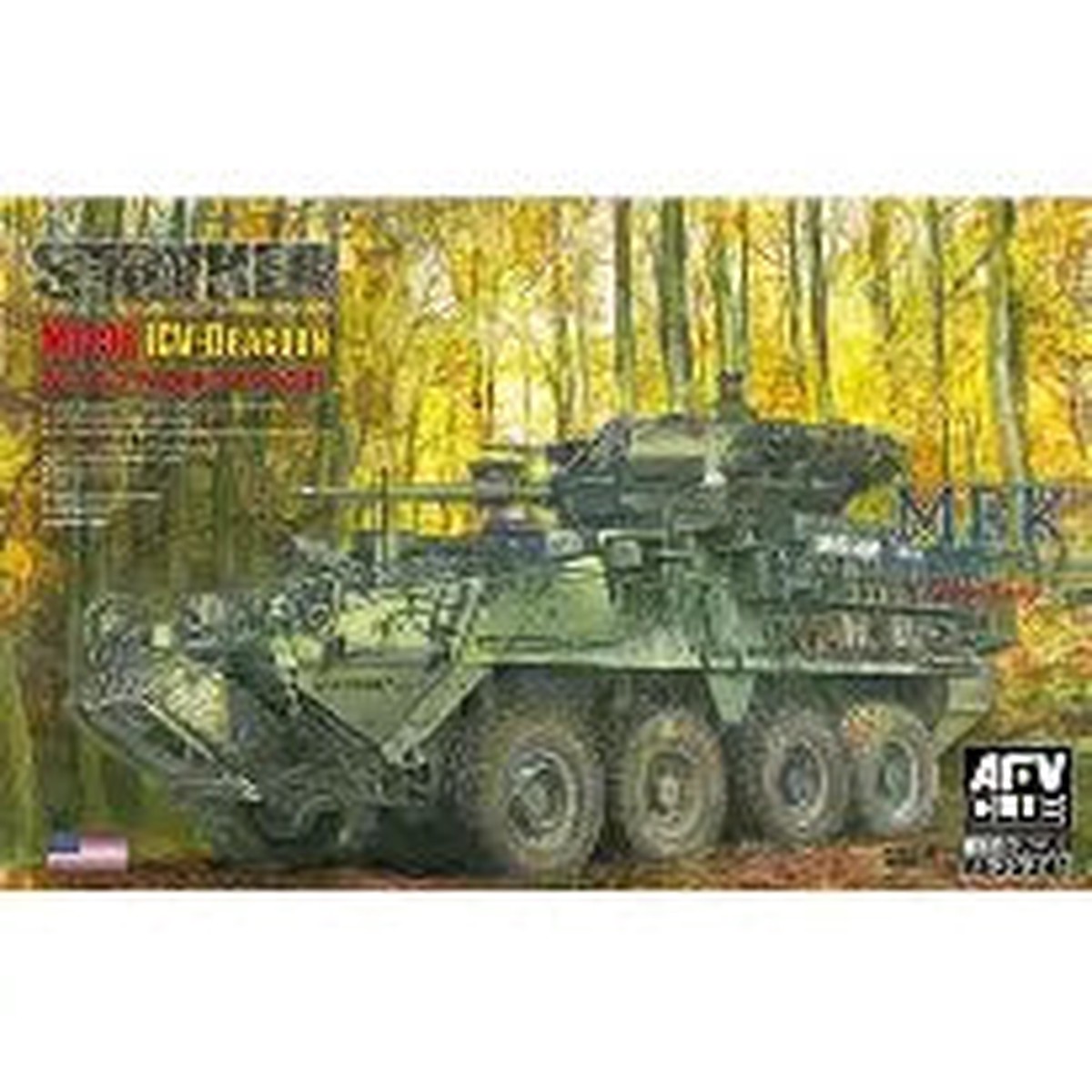 AFV Club 1/35 M1296 Stryker ICV-D w/E.S.A. mod.work order M.W.O.