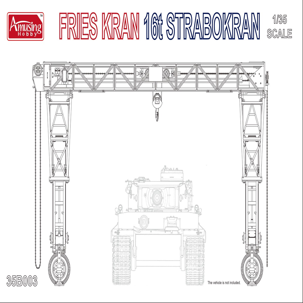Amusing Hobby 35B003 1/35 Fries Kran – 16t Strabokran
