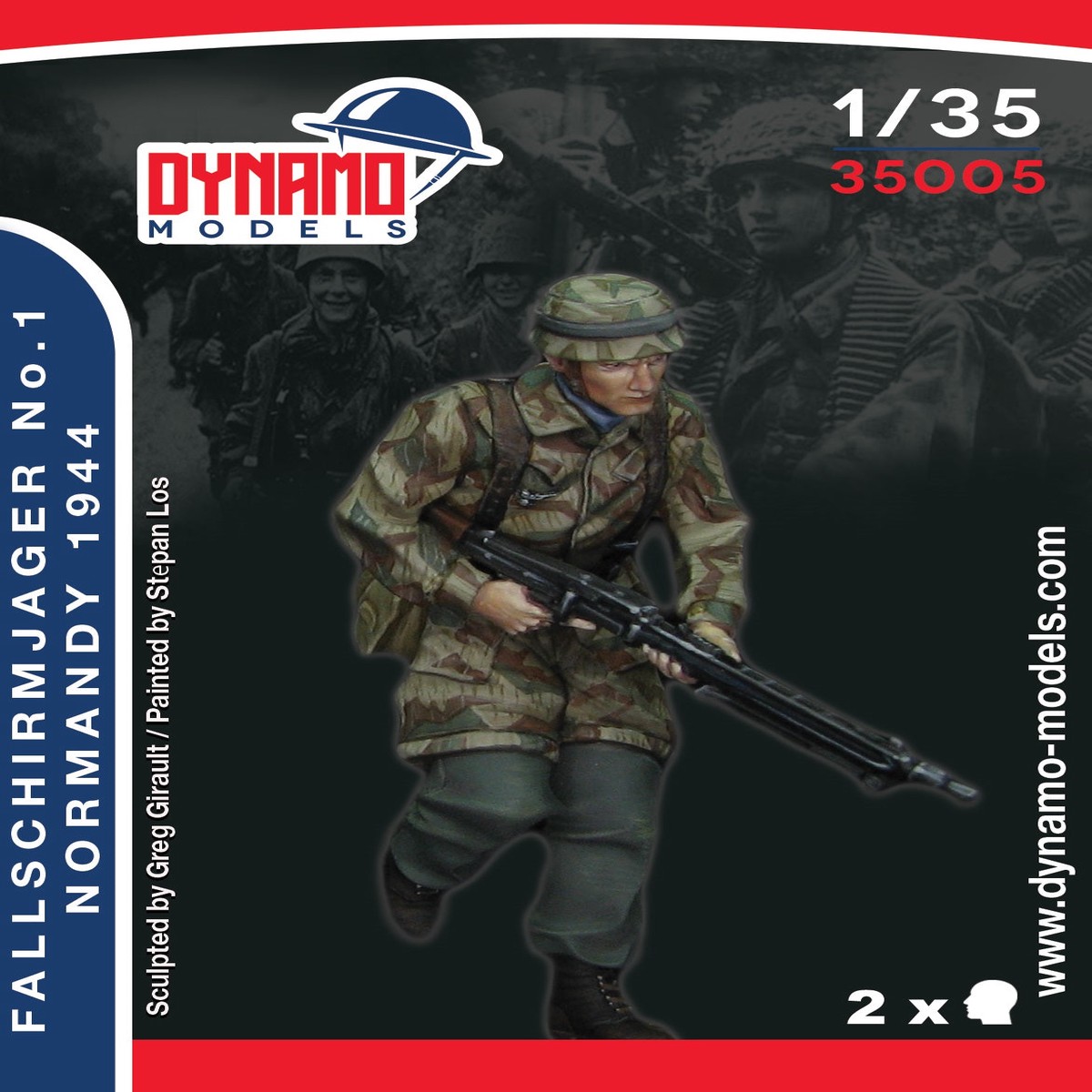 Dynamo DYM35005 1/35 Fallschirmjger No. 1  Normandy 1944