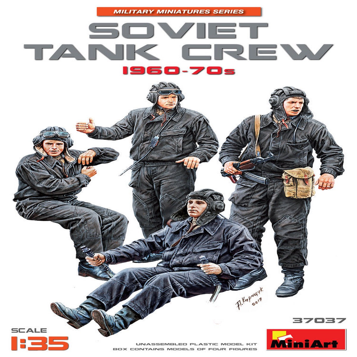MiniArt 37037 1/35 Soviet Tank Crew 1960-70s