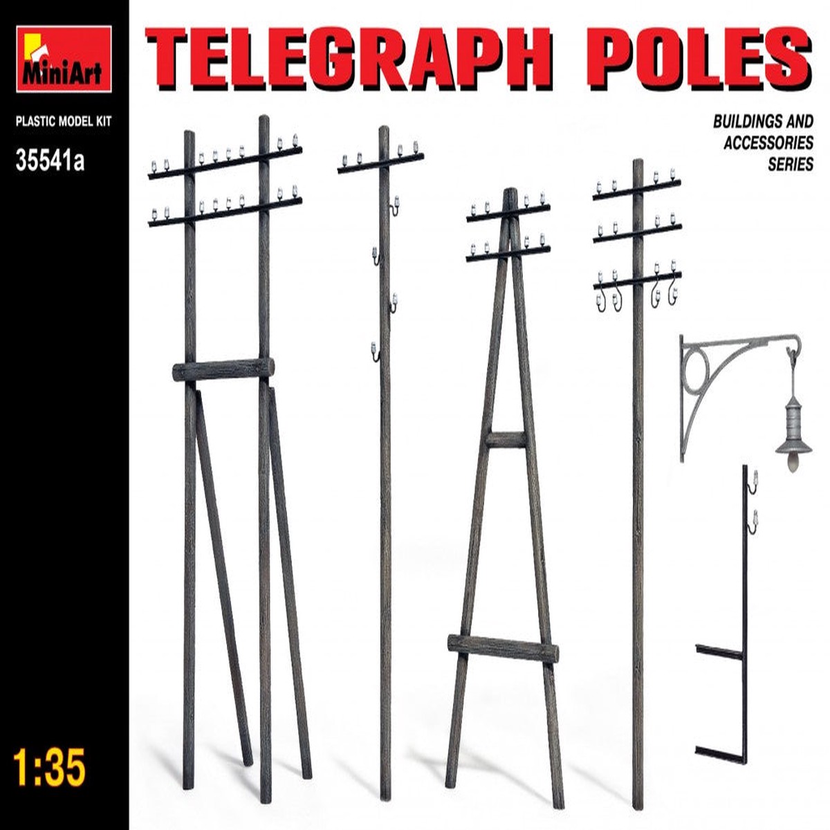 MiniArt 35541A 1/35 Telegraph Poles