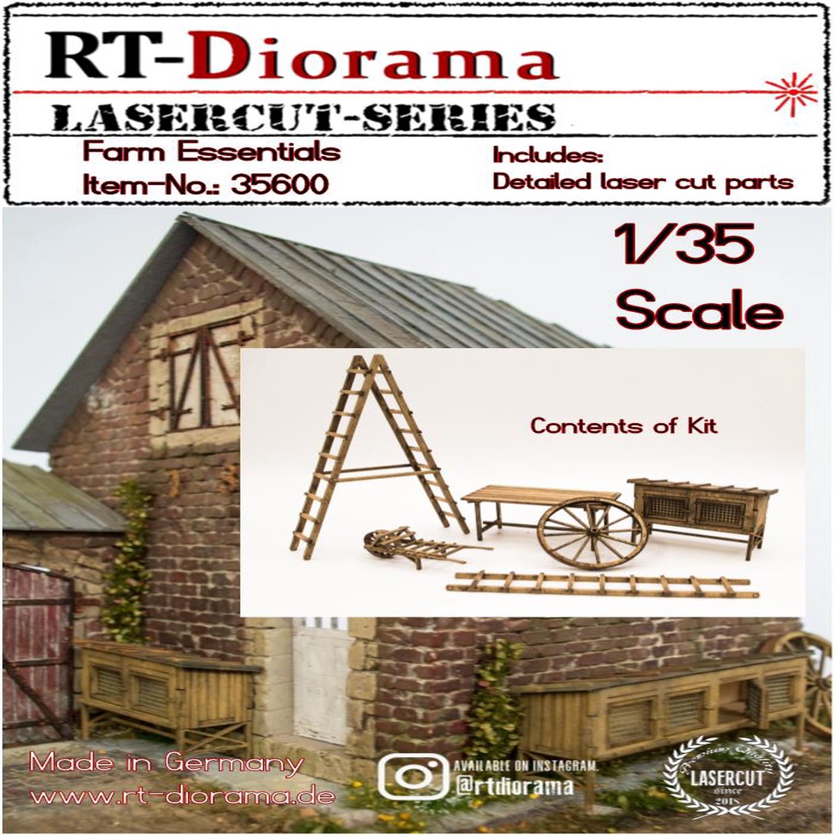 RT DIORAMA 35600 1/35 Farm Essentials