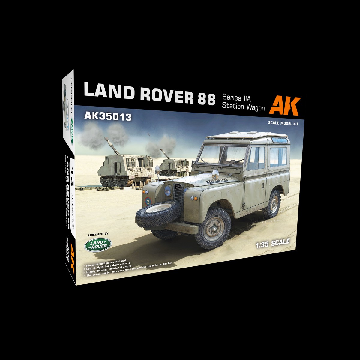 AK Interactive 35013 1/35 LAND ROVER 88 SERIES IIA STATION WAGON