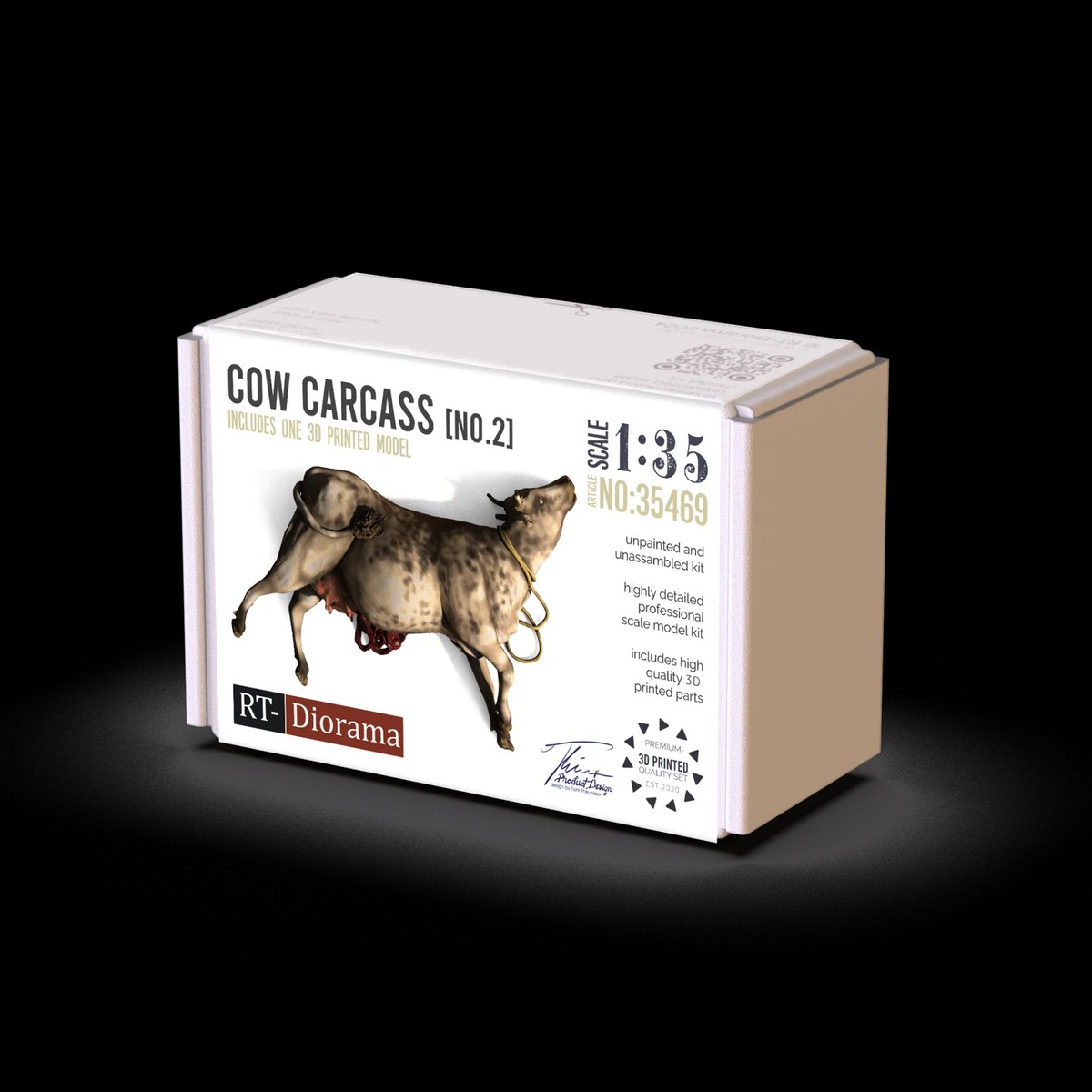 RT DIORAMA 35469 1/35 Cow Carcass [No.2]