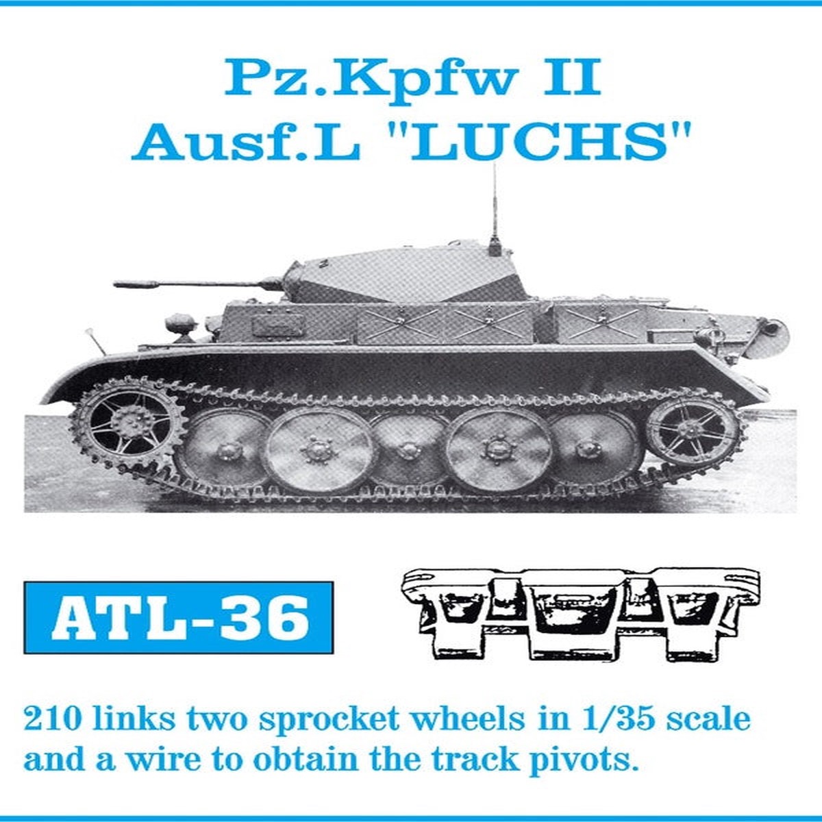 Friulmodel ATL-036 1/35 PzKpfw II Ausf.L LUCHS