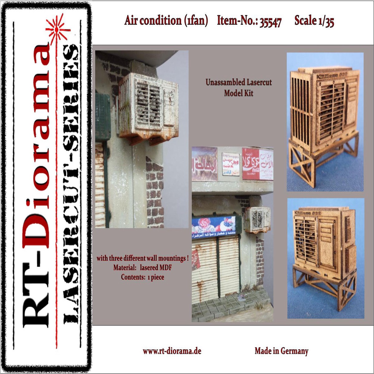 RT DIORAMA 35547 1/35 Air condition (1Fan)