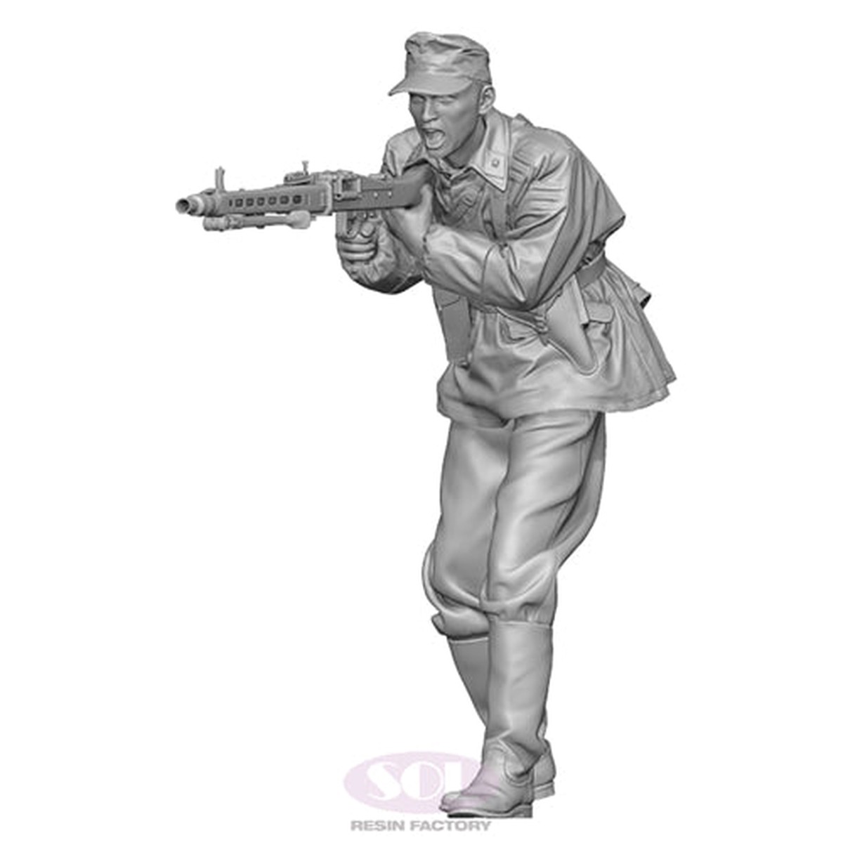 Sol Resin Factory MM639 1/35 WWII Sd.kfz.251 MG42 Front Gunner (3D printed model kit)