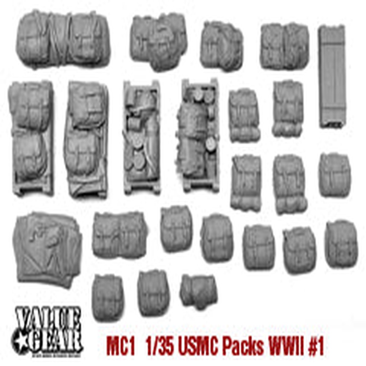 Value Gear MC01 1/35 USMC (USA) WWII Packs & Bags #1