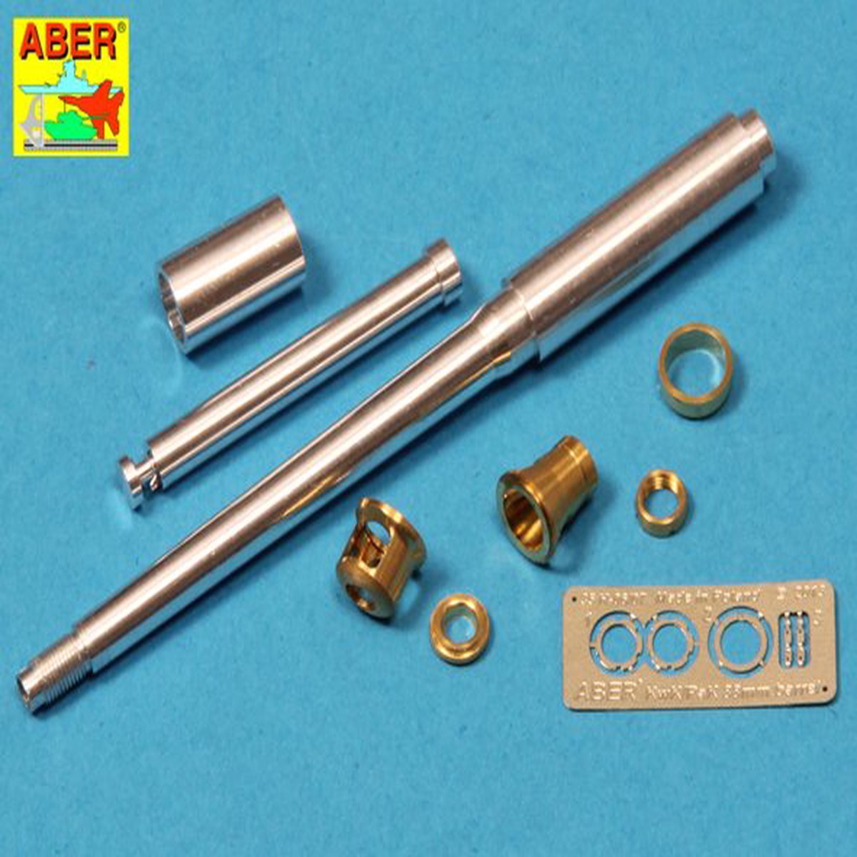 ABER 35L078N 88mm KwK36/L56 barrel for German Tank Tiger I, Ausf. E - with late muzzle brake