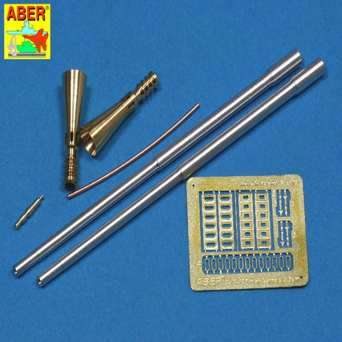 ABER 35L100 Set of 5,5cm Rheinmetall Geraet 58 Barrels for German E-50 Flakpanzer