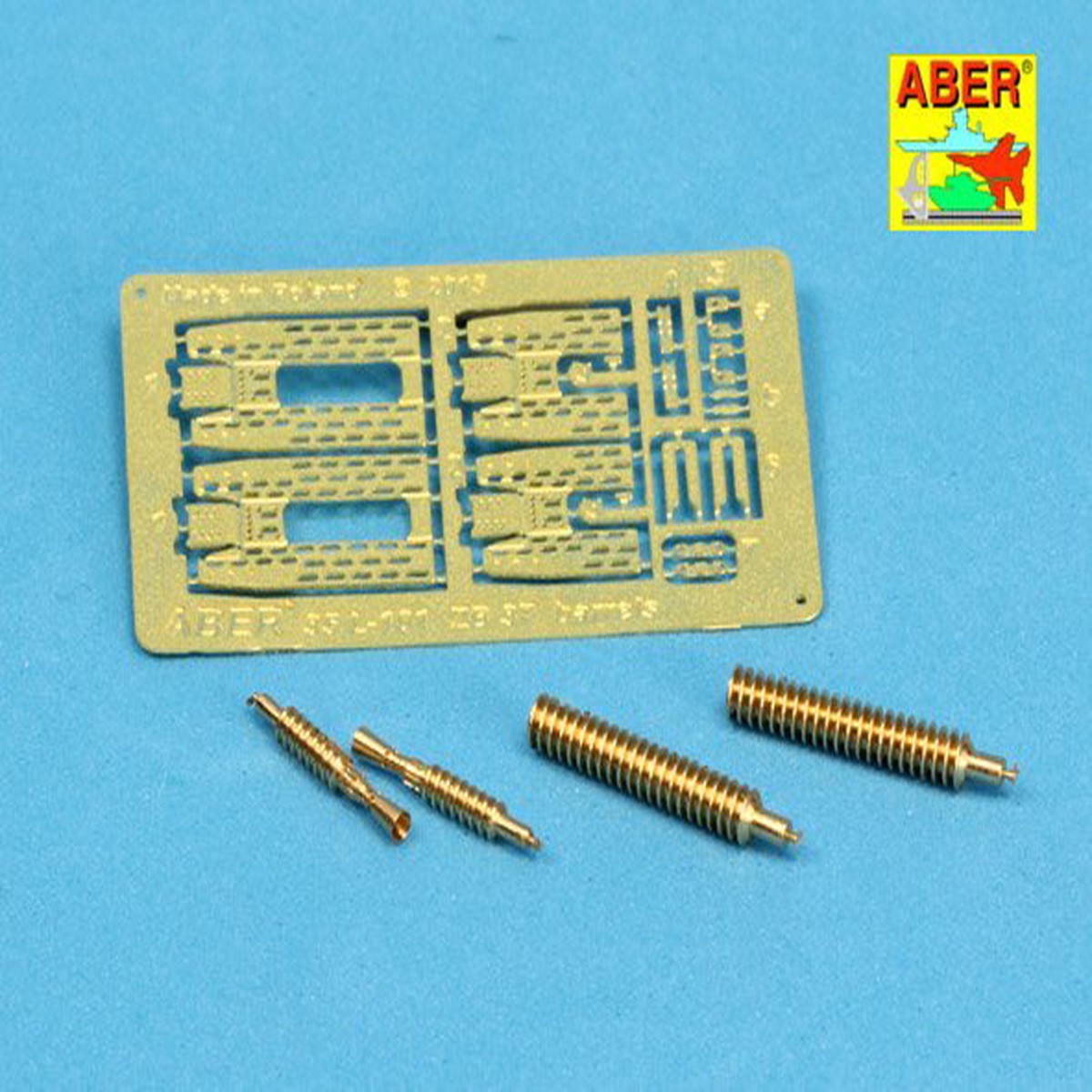 ABER 35L101 Set of 2 Barrels for Machine Guns ZB37 for Pz.35/ 38(t) Tanks