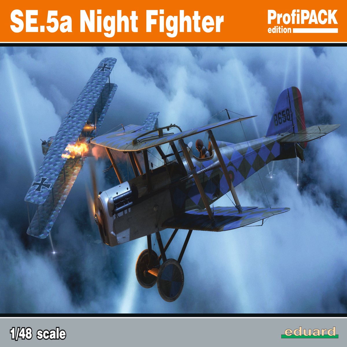 Eduard 82133 1/48 SE.5a Night Fighter 1/48 -Profipack-