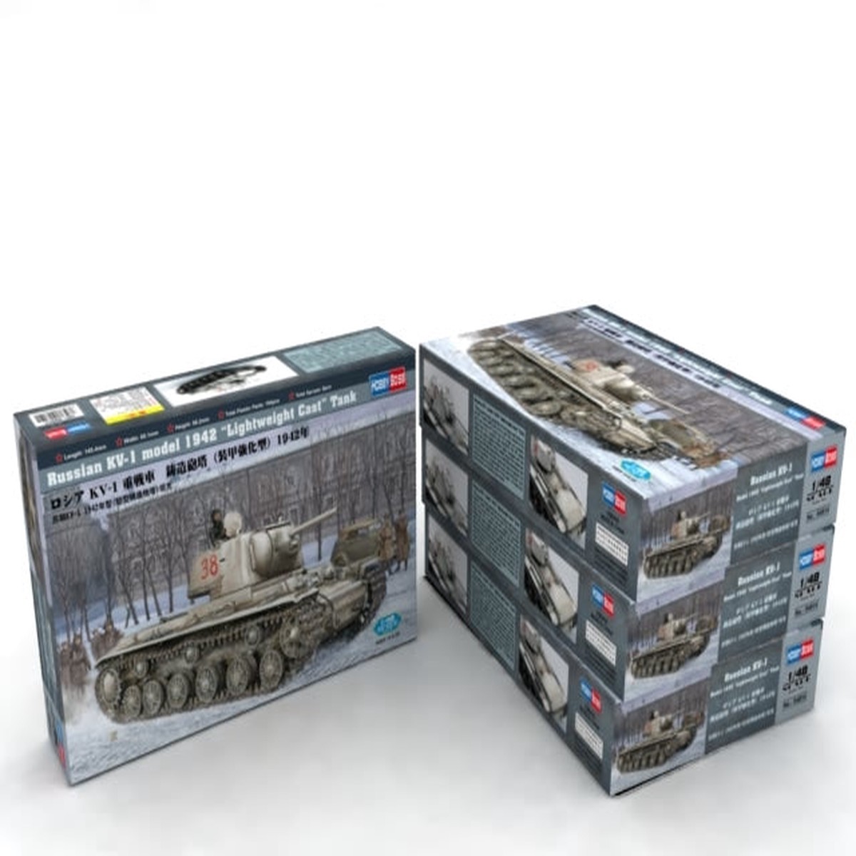 Hobby Boss 84814 1/48 Russian KV-1 1942 Light Weight Cast Turret