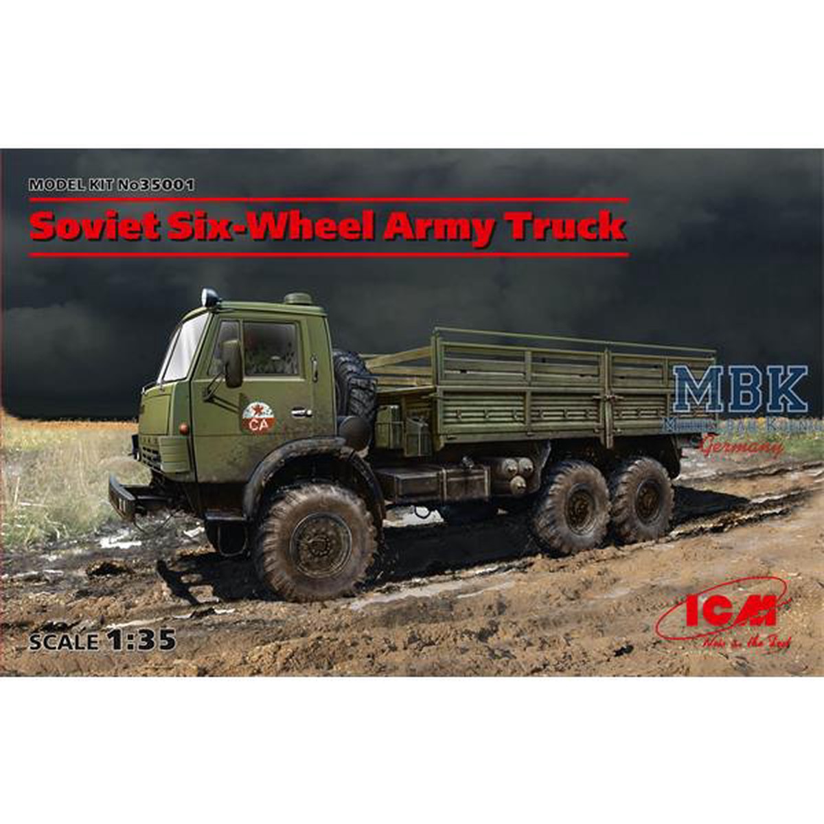 ICM 35001 1/35 Soviet Six-Wheel Army Truck