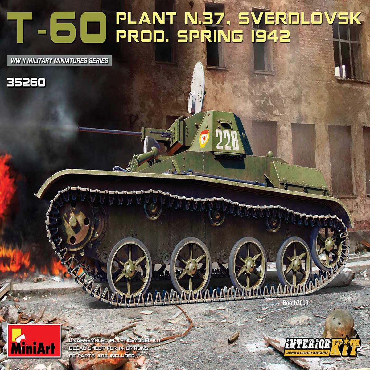 MiniArt 35260 1/35 “T-60 (Plant _.37) Prod.Spring 1942. Interior Kit”