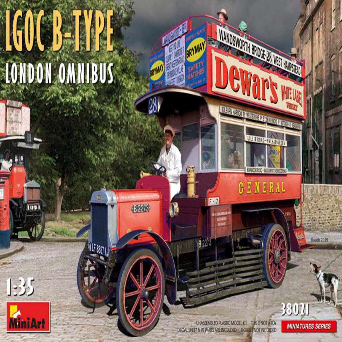 MiniArt 38021 1/35 LGOC B-Type London Omnibus