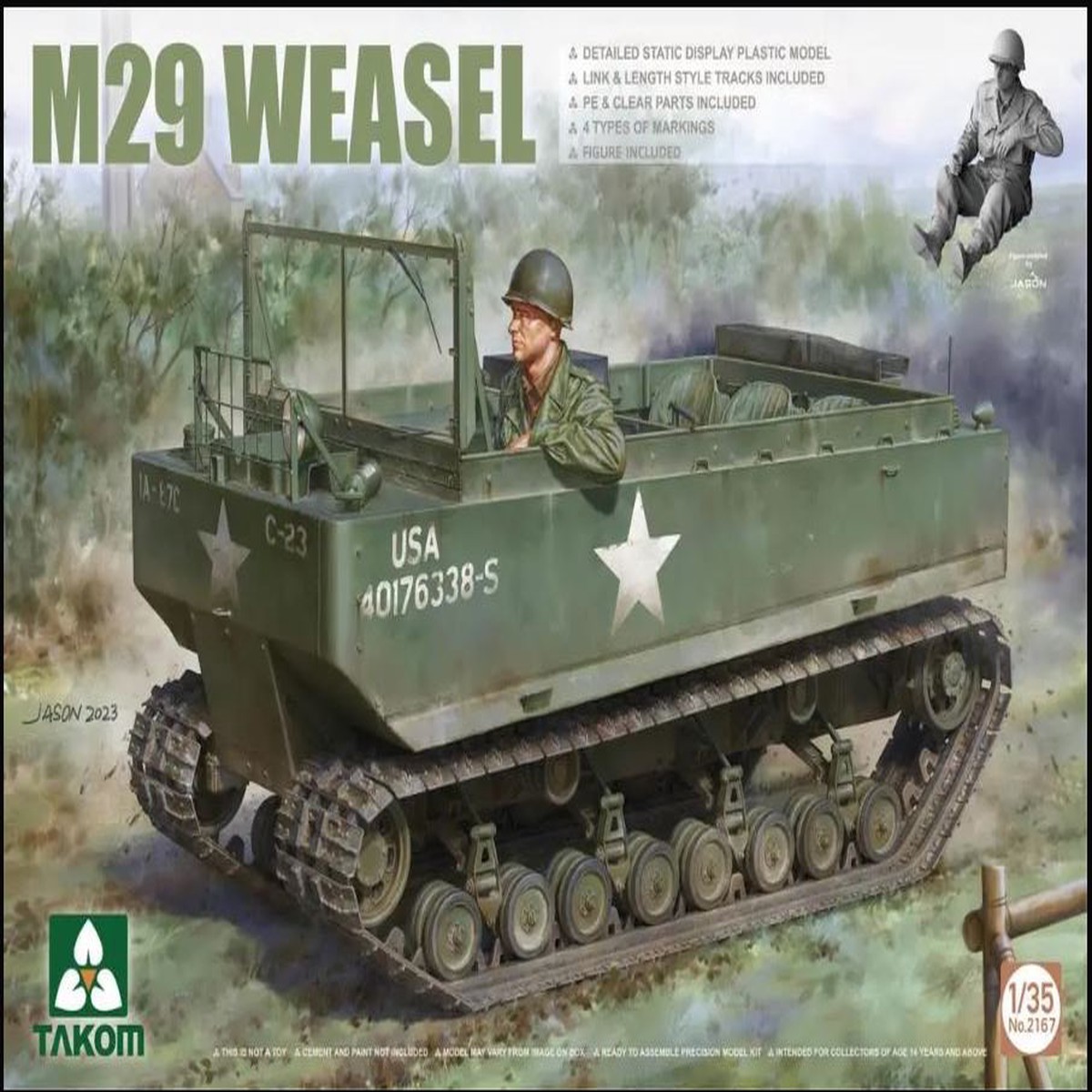 Takom 2167 1/35 M29 Weasel