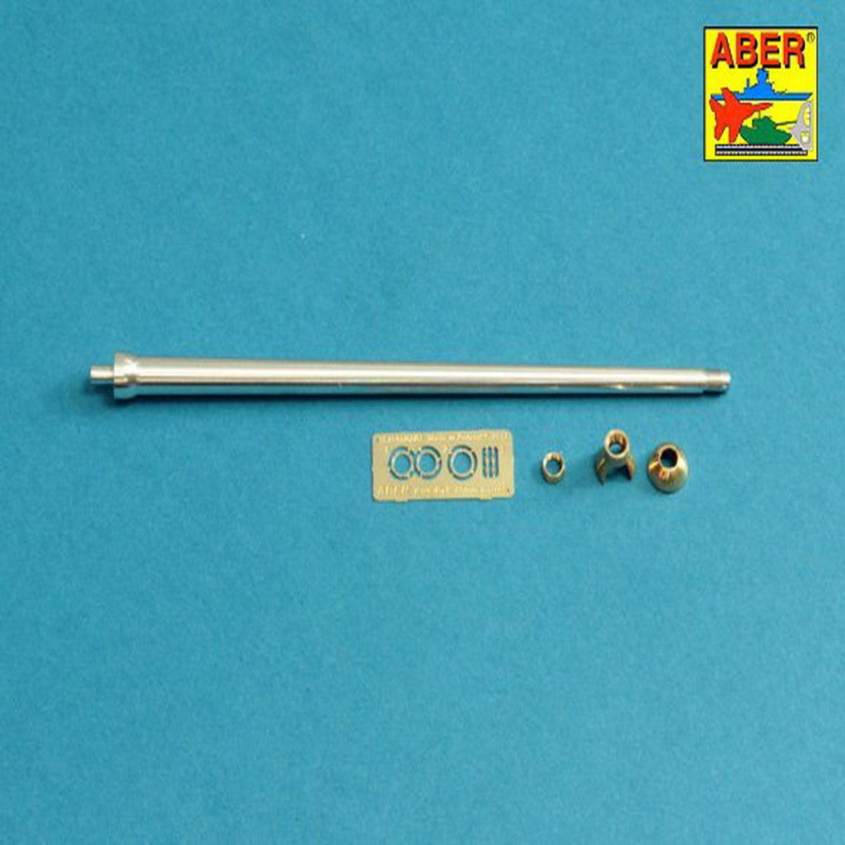 ABER 35L233 7,5cm gun barrel with single baffle muzzle brake for German Tank VK3002(DB)