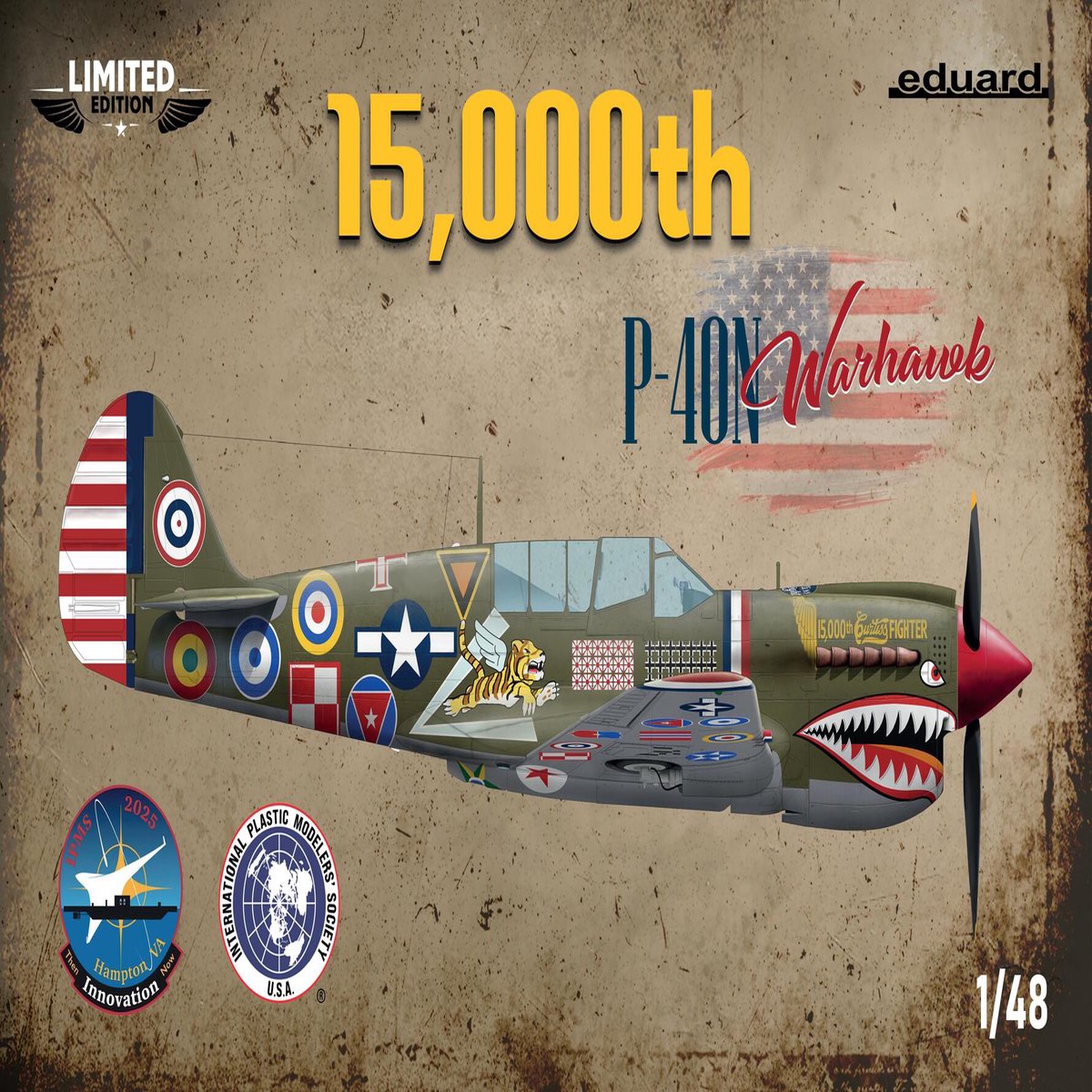 Eduard 1/48 ED11193 15,000th P-40N