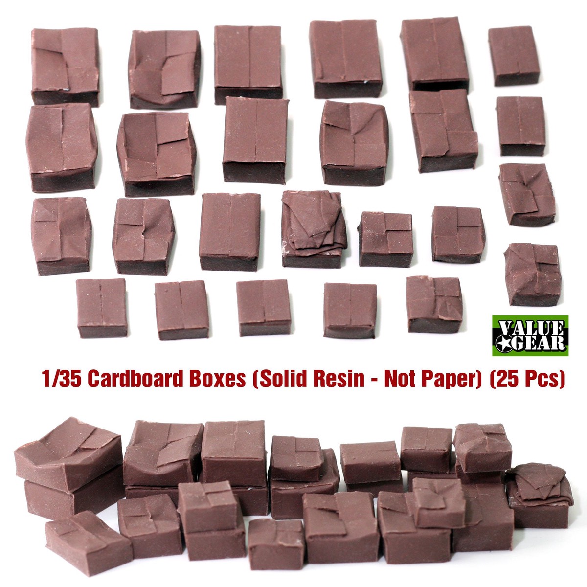 Value Gear CB001 1/35 Cardboard Boxes