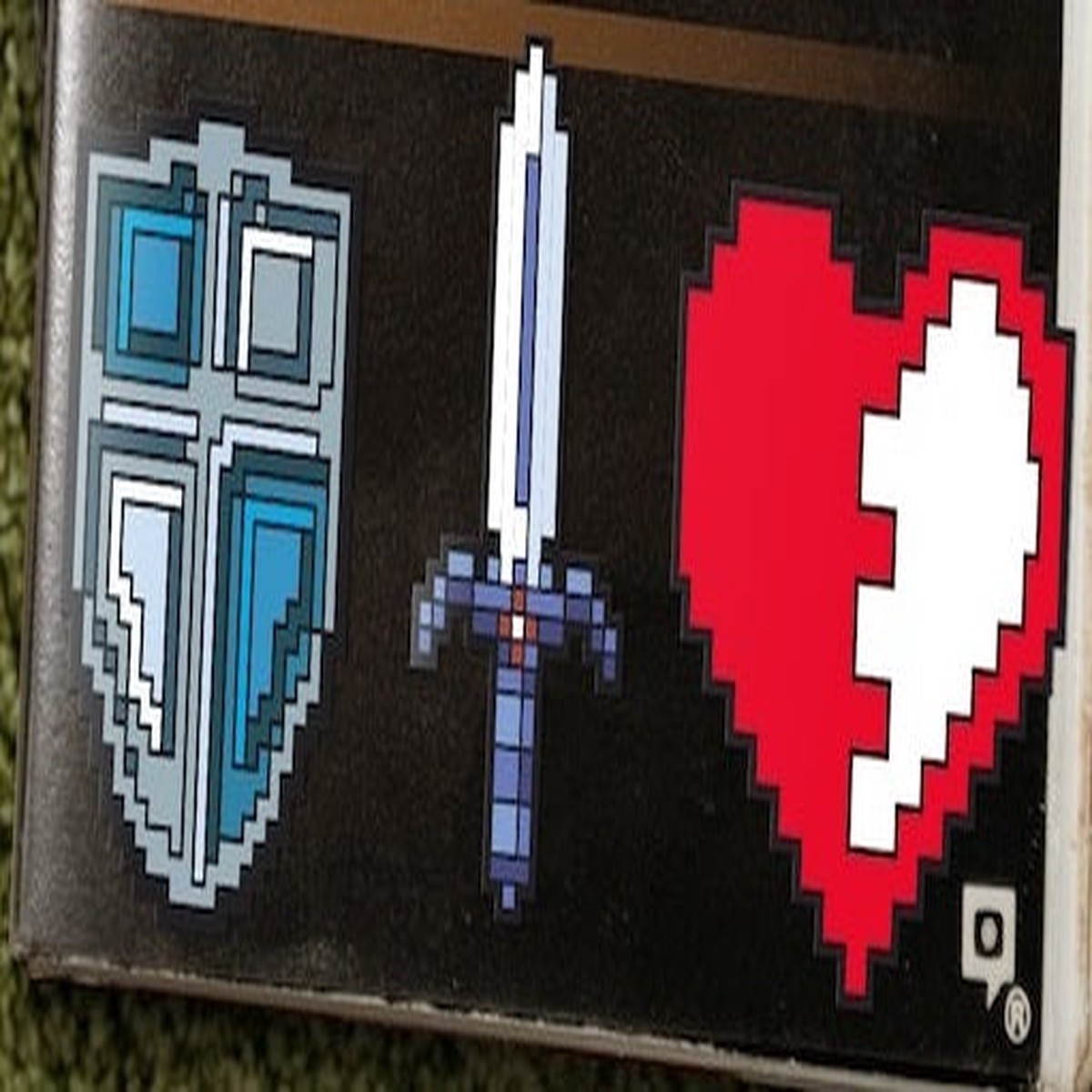 1UP Retro Vinyl Sticker Set (3 options) - Legendary Hero