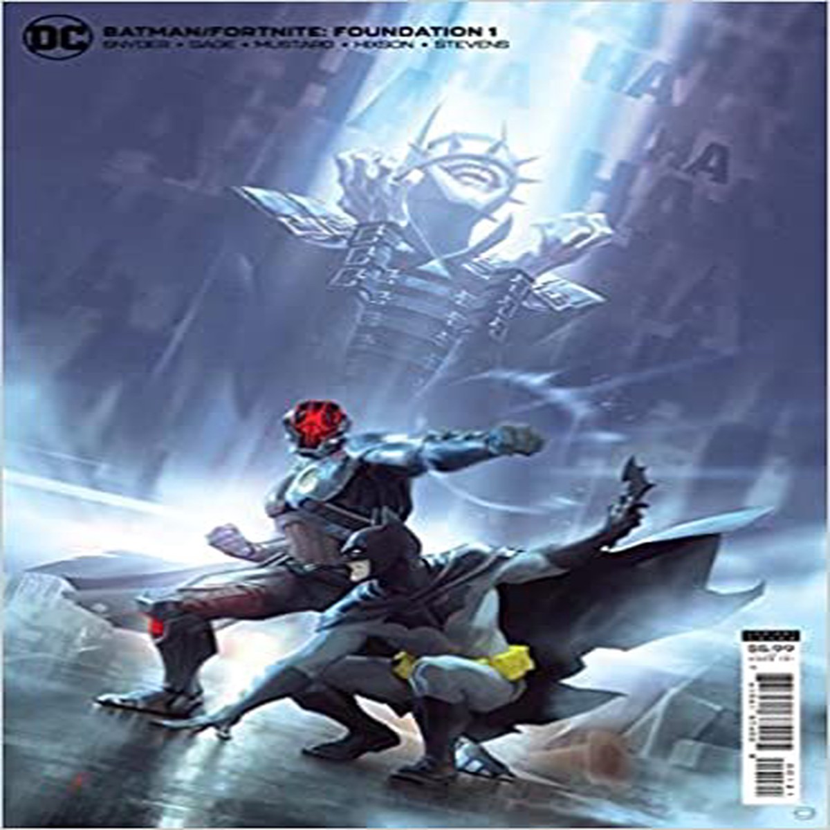 BATMAN FORTNITE ONE SHOT CVR B GARNER CARD STOCK