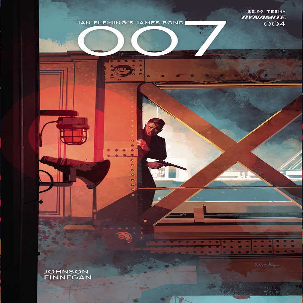 007 #4 Cover A Edwards