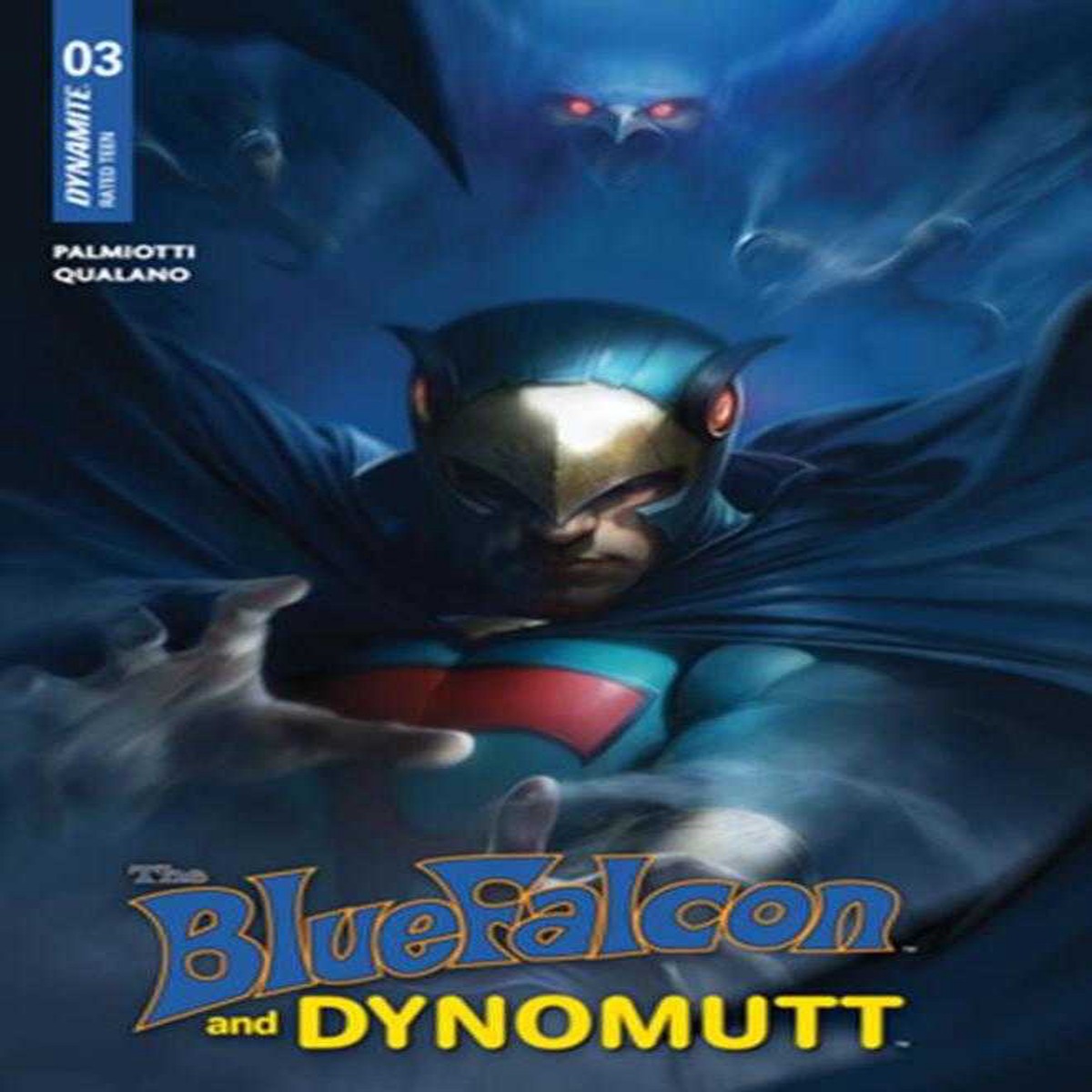 Blue Falcon & Dynomutt #3 Cover D Francesco Mattina Variant