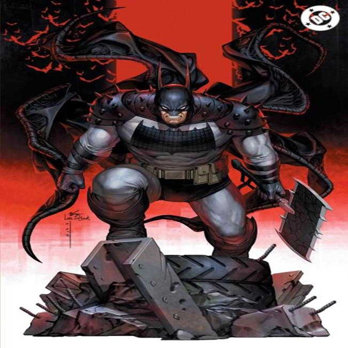 Absolute Batman #1 Tenth Printing Cover C In Hyuk Lee Foil Variant