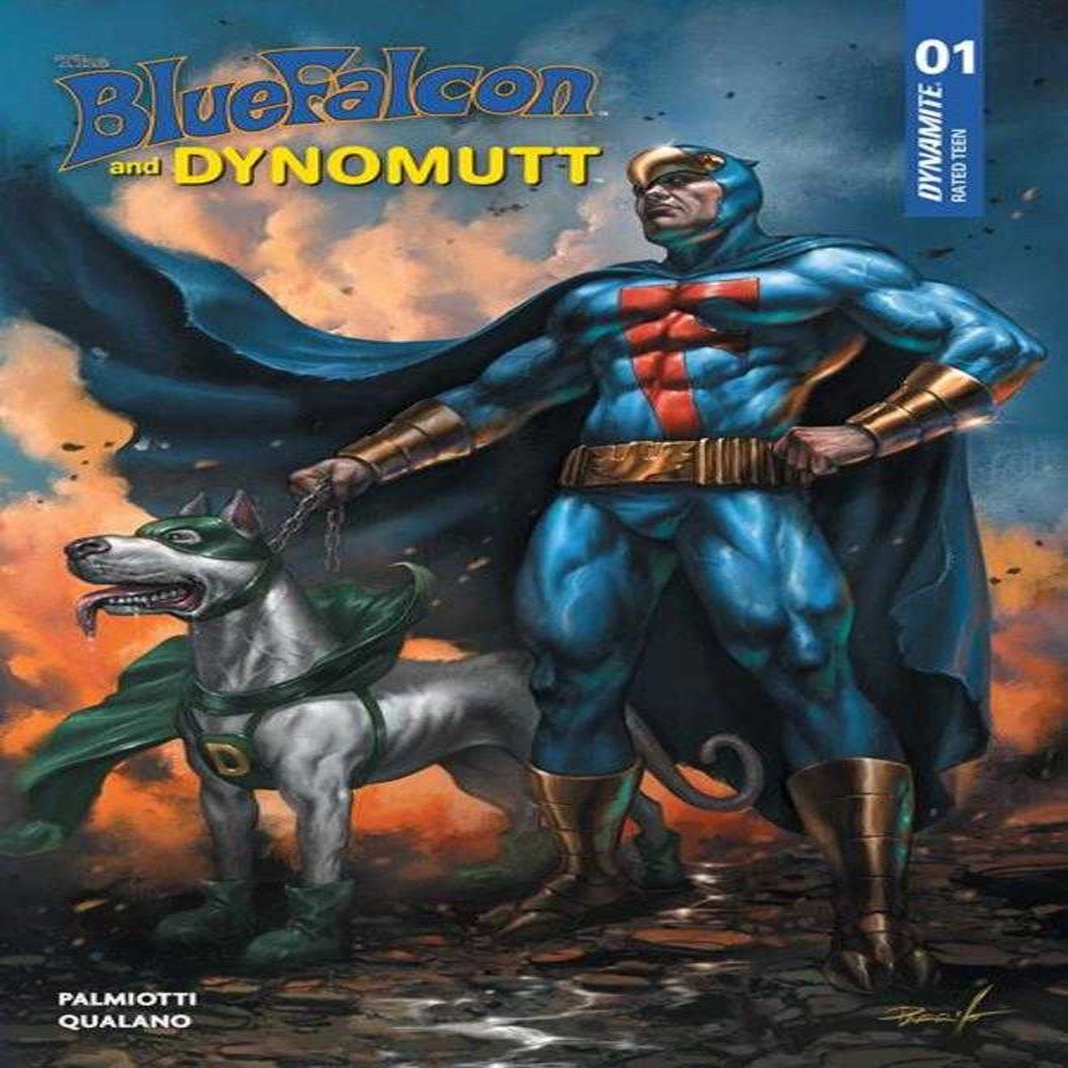 Blue Falcon & Dynomutt #1 Cover A Lucio Parrillo