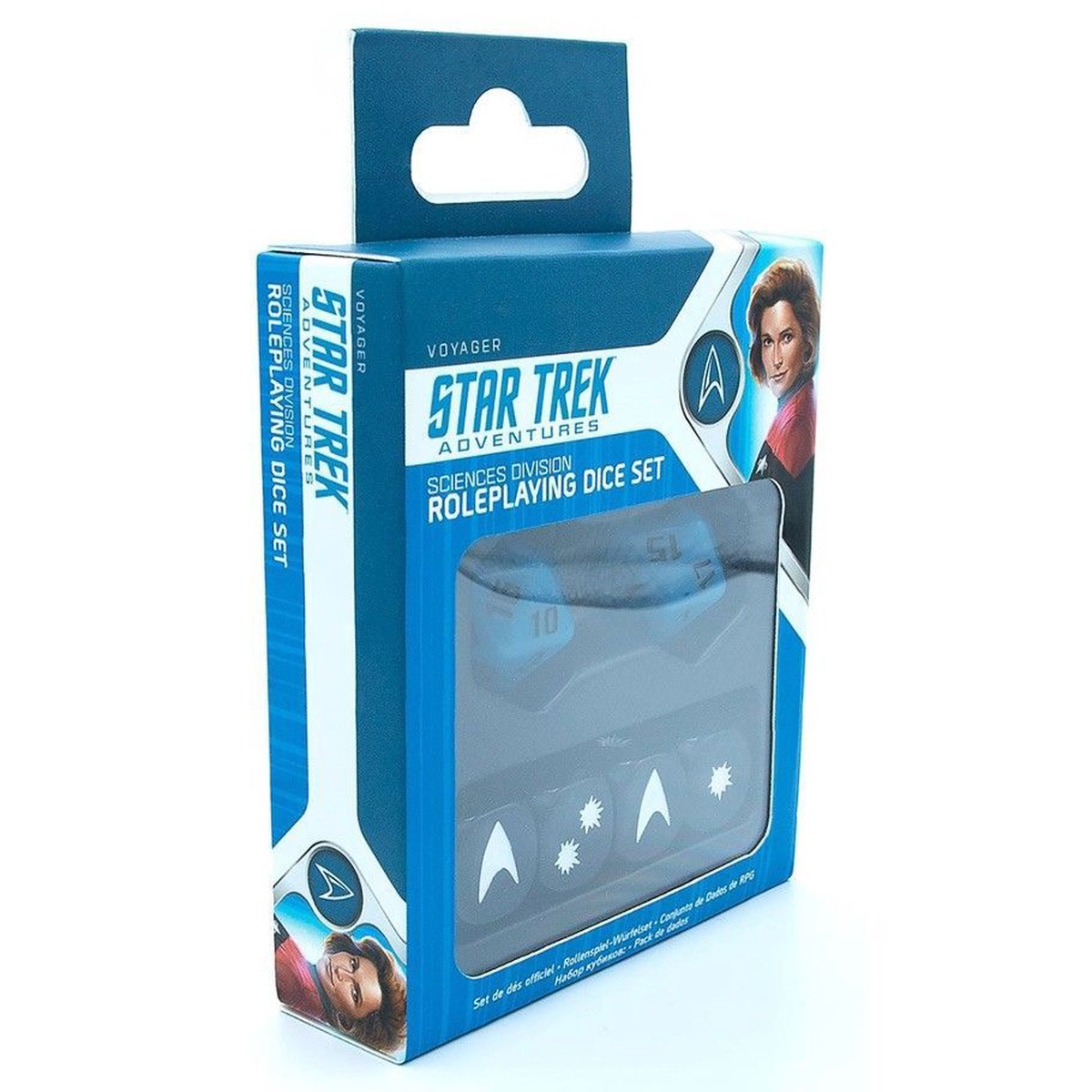 Star Trek Adventures Dice Set Sciences Division - Star Trek Adv Sciences Div Dice