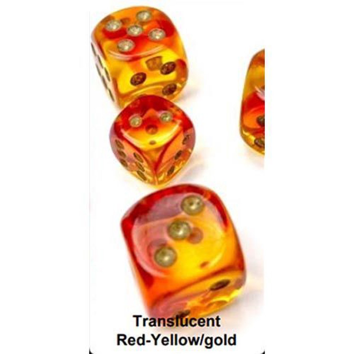 26668 16mm D6 Tran RdYe/Gld - 16mm TR Red Yellow/Gold